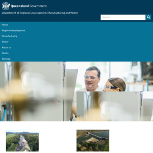 Department of Regional Development, Manufacturing and Water, Queensland Government