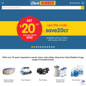 clark rubber discount code