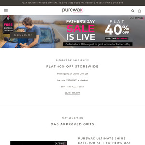 PureWax Car Care Products