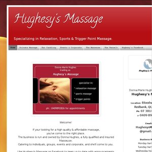hughesysmassage.com