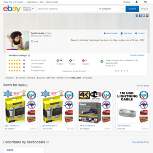 eBay Australia hecticdeals