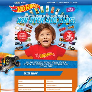 hotwheelswin400promo.com.au