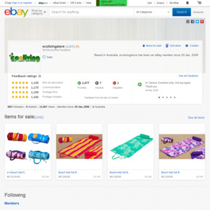 eBay Australia ecolivingstore