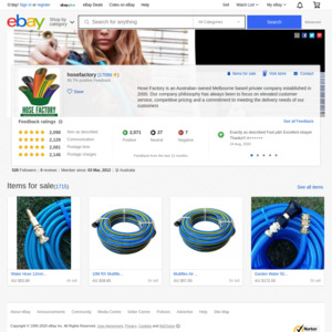 eBay Australia hosefactory