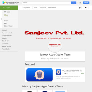Sanjeev Apps Creator Team