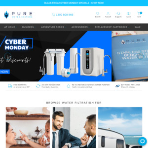 Pure Water Systems Bench Top Water Filter 99 00 10 00 Postage
