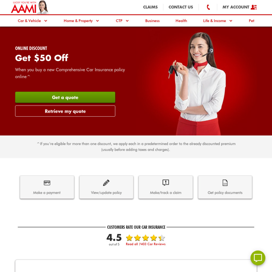 AAMI Comprehensive Car Insurance Renewal Price - OzBargain Forums