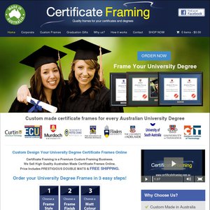 Certificate Framing