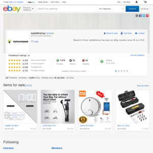 eBay Australia topfaithshop