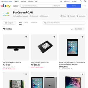 eBay Australia ecogreenpcau
