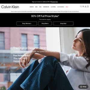 Calvin Klein VIP 20% off Double Discount for New/ Existing Members @ Calvin  Klein (Outlet Stores) - OzBargain