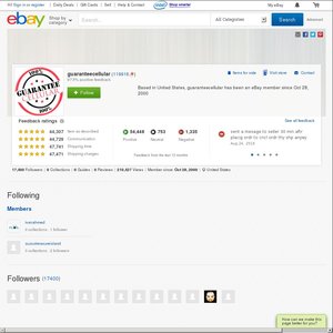 eBay US guaranteecellular