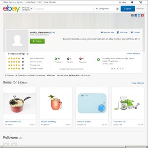 eBay Australia cooks_clearance