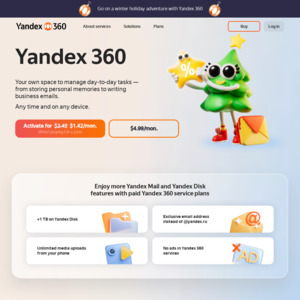 Yandex 360, Russia