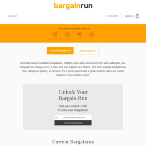 Bargain Run