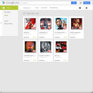 Google Play 2K Games, Inc.