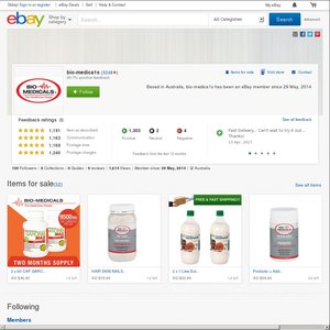 eBay Australia bio-medica1s