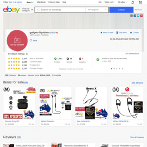 eBay Australia gadgets-liquidator