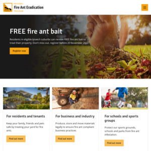 National Fire Ant Eradication Program
