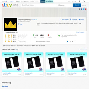 eBay Australia temperedglass-king