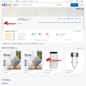 eBay Australia oz-clearance