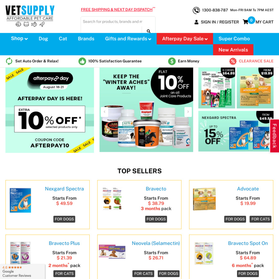 Online Pet Stores - VetSupply.com.au & Pets-MegaStore.com.au