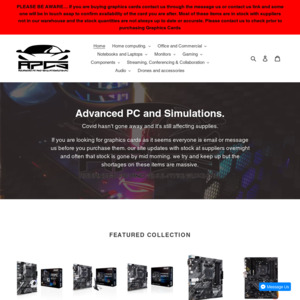 Advanced PC and Simulations