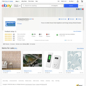 eBay Australia energywisechoice