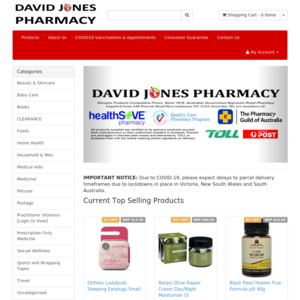 David Jones Pharmacy