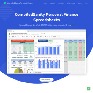 CompiledSanity Personal Finance Templates