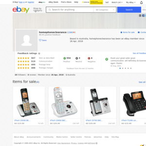 eBay Australia homephoneclearance