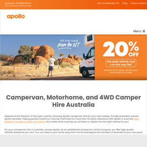 Apollo Motorhome Holidays