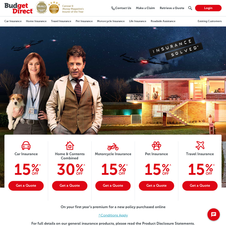 Budget Direct Home And Content Insurance