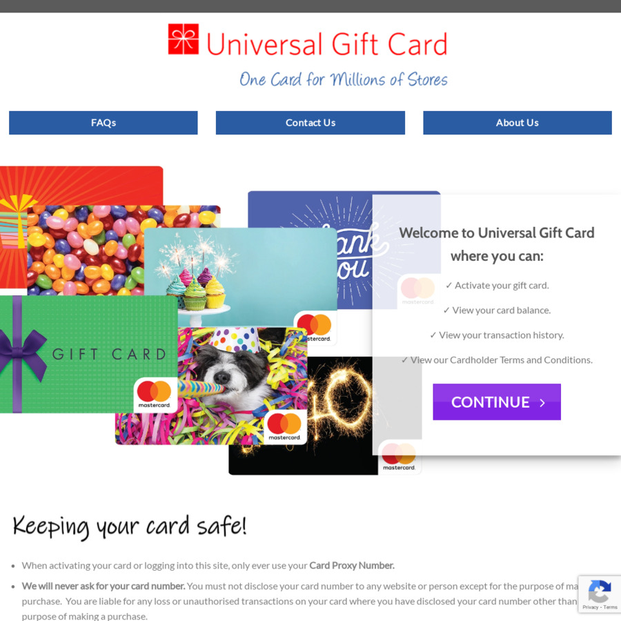 VISA Universal Gift Card Experience? OzBargain Forums