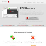 PDF Unshare