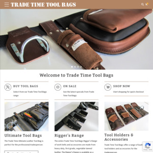 Trade time best sale tool bags