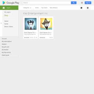Google Play Klei Entertainment Inc.