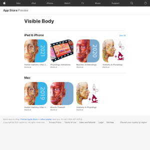 visible body app store