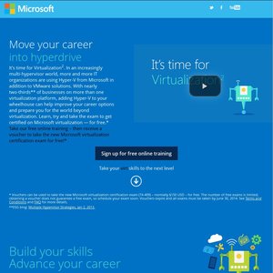 free microsoft virtualization 2 certification exam normally 206