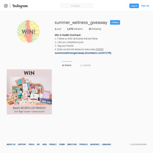 Instagram summer_wellness_giveaway