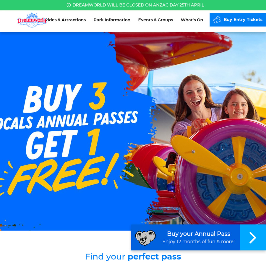 Discounted Dreamworld/White Water World Tickets OzBargain Forums