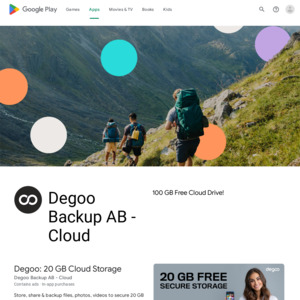 Degoo Backup AB - Cloud