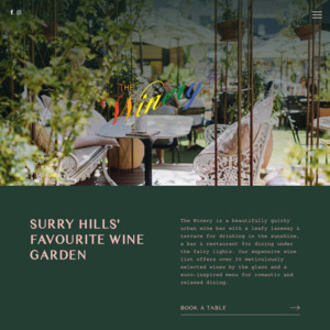 The Winery, Surry Hills