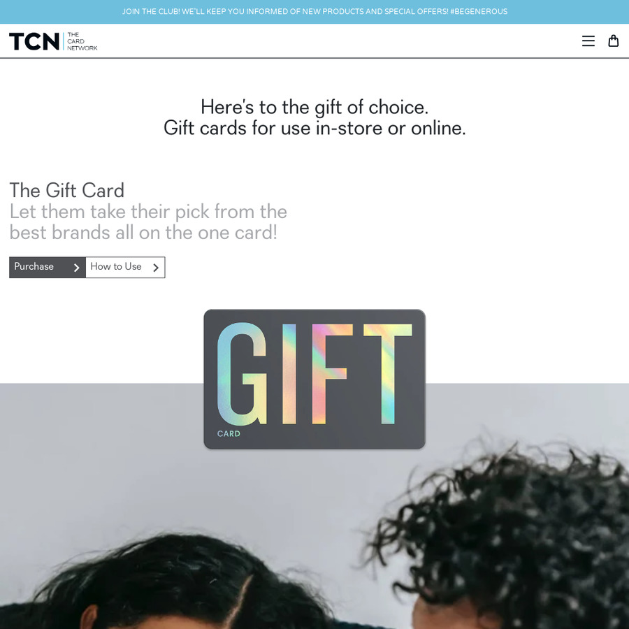 The Card Network  Gift Cards With Popular Brands