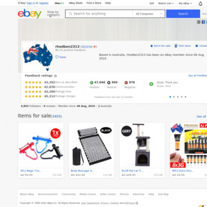 eBay Australia rhodben2313