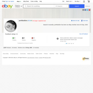 eBay Australia perthbullion