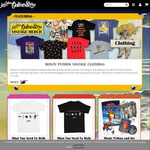 Monty Python Online Store