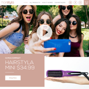 Hairstyla hair outlet brush revolution