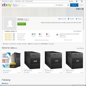 eBay Australia hitonline