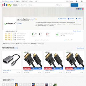 eBay Australia ugreen_digital_store